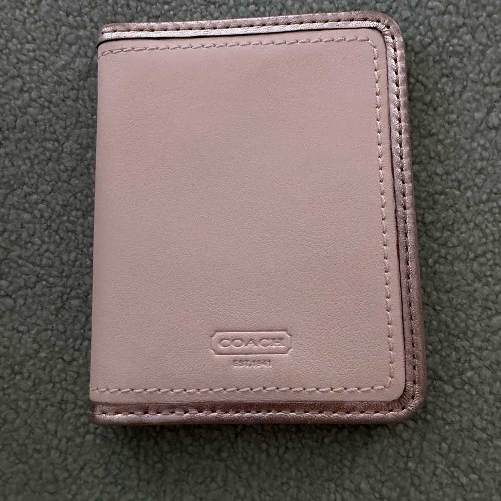 Coach Cream and Brown Fur Accent Bag - Picture 5 of 7